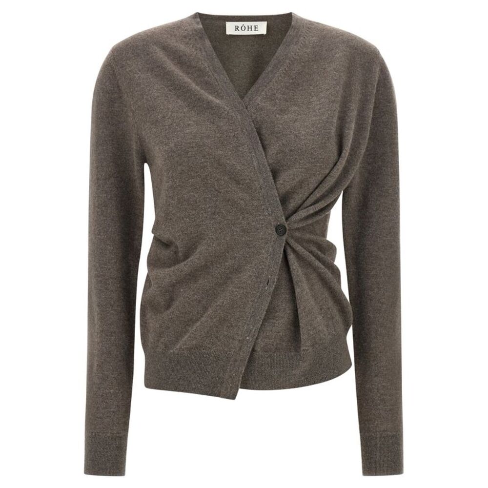 Rohe Women Asymmetrical 'Twisted Ballet' Cardigan